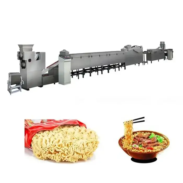 Small Scale Automatic Fried Instant Noodle Production Line Machine