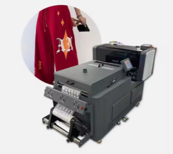 Rainbow DTF Printer F1080 for Scarves Maternity Shirts 45 cm DTF Printer with Bulk Inking System