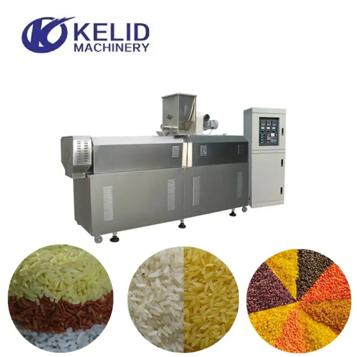 Fully Automatic Instant Nutritional Artificial Rice Processing Machine