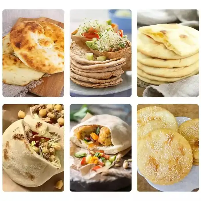 Paratha, Roti, Pita Bread Machine: Commercial Automatic Tortilla Maker