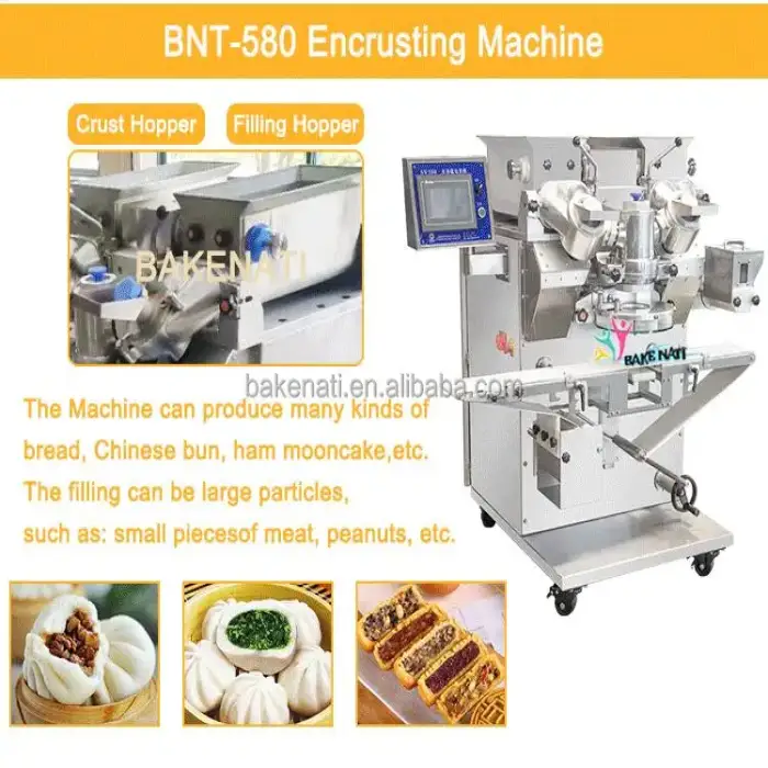 BNT-580 High Quality Small Momo Machine: Steamed Stuffed Bun &amp; Baozi Maker