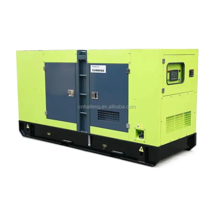 UK Ricardo Engine Diesel Generators - Single Phase 380V, 25kVA to 40kVA, Silent Type, Portable for Home Use