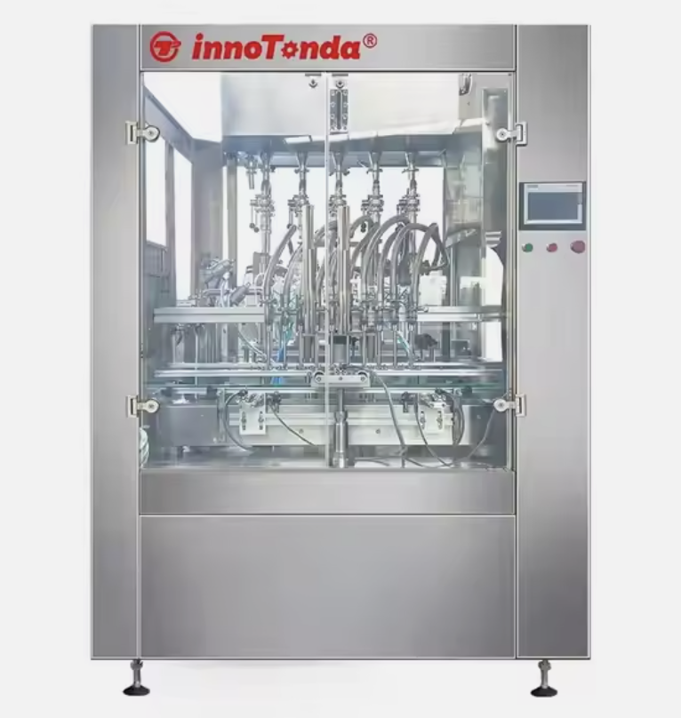 Multi heads 6 nozzles liner piston  liquid beverage juice  filling machine spirits bottle filling machine