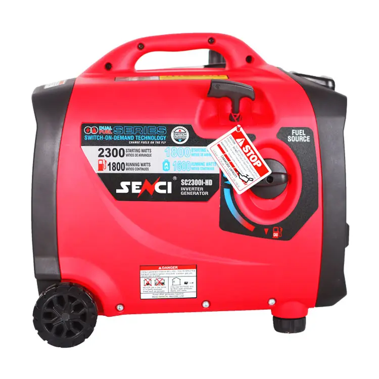 2.3KW Portable Inverter Generator - Fast Delivery, Small Silent Gasoline Generator for Home Use