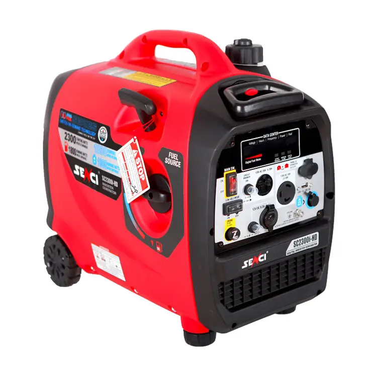 2.3KW Portable Inverter Generator - Fast Delivery, Small Silent Gasoline Generator for Home Use