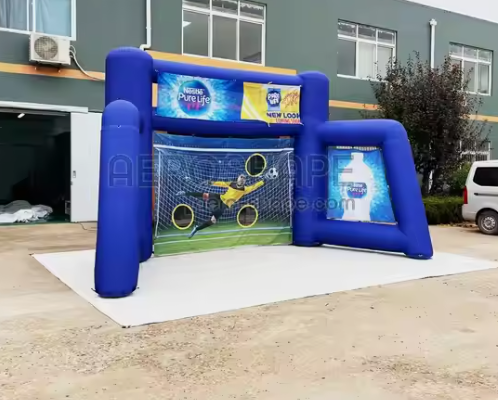 Aero Inflatable Penalty Shootout inflatable football goal, inflatable soccer goal