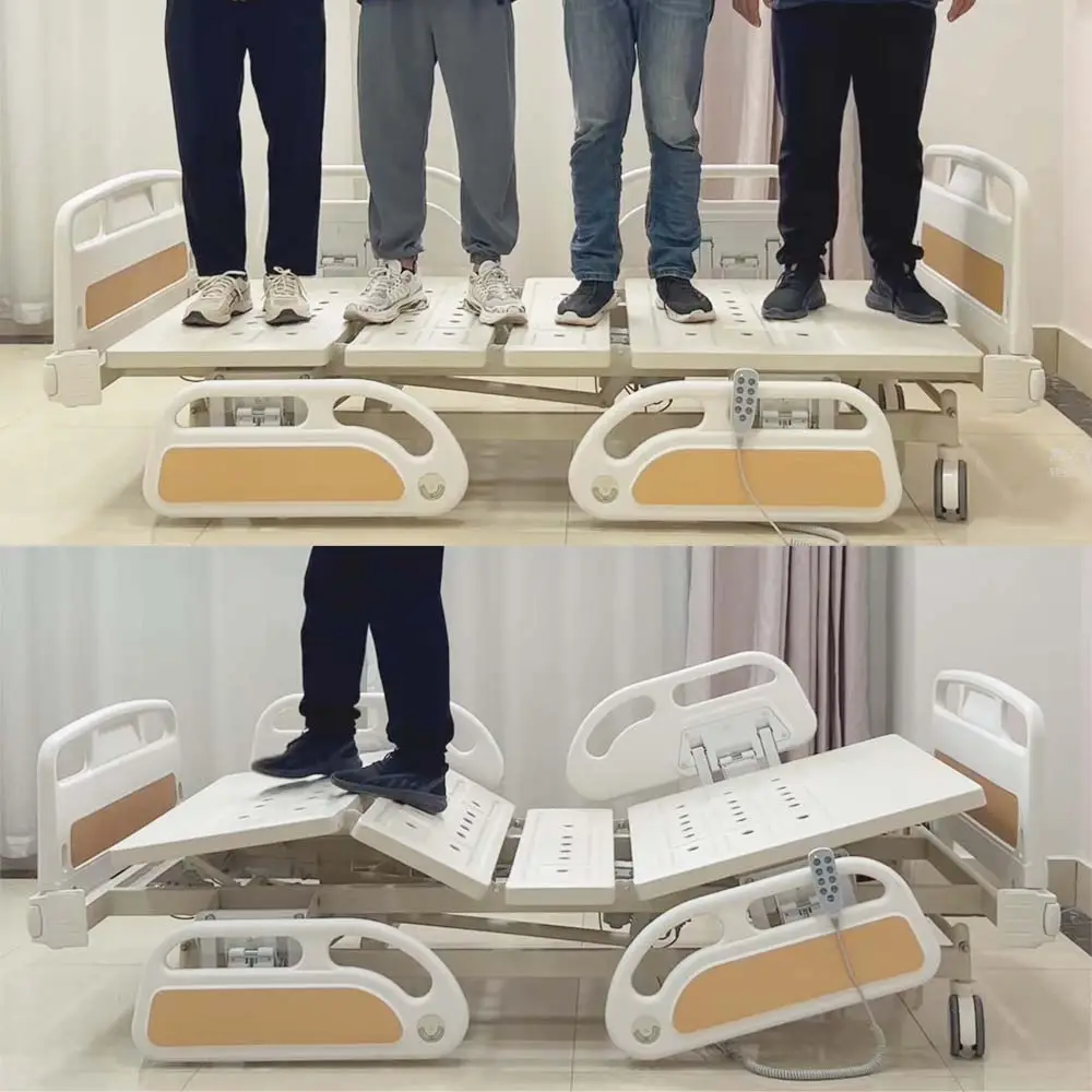 Luxury ICU Five-Function Electric Adjustable Hospital Bed - Wholesale Multifunctional Nursing Equipment