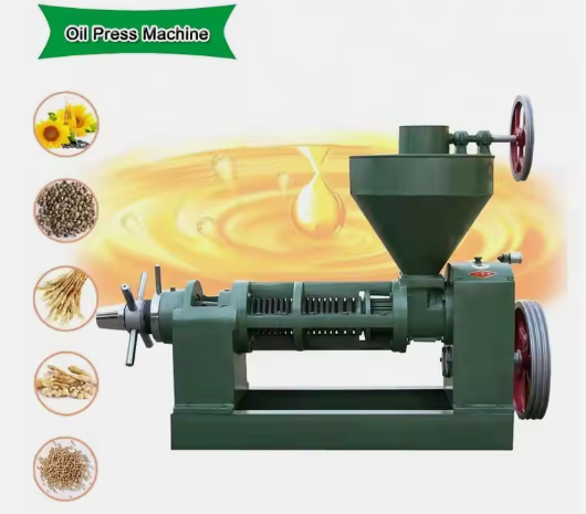 Semi –automatic oil press machine Model: 6YL-90