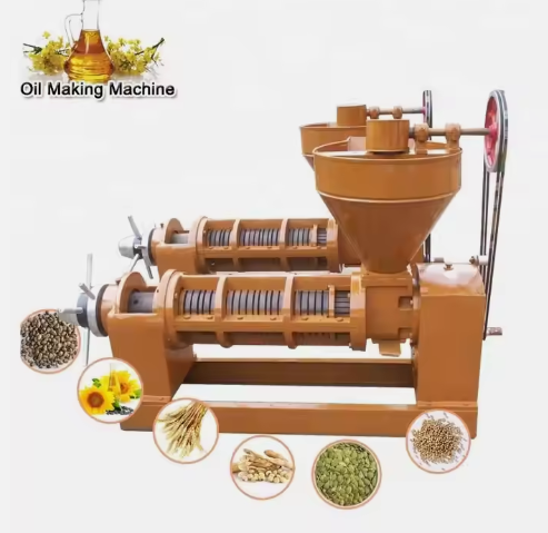 Semi –automatic oil press machine Model: 6YL-90