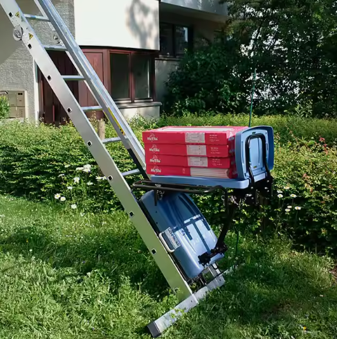 18M Elevated solar structure solar panel ladder lift hoidst elevator