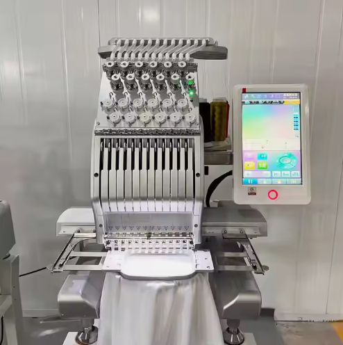 High quality automatic single head easy to operate embroidery machine 4 Head 15 Needles