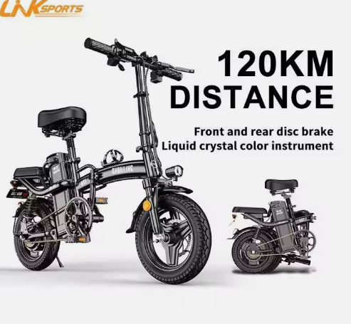 Foldable electric bicycle 48v 10ah