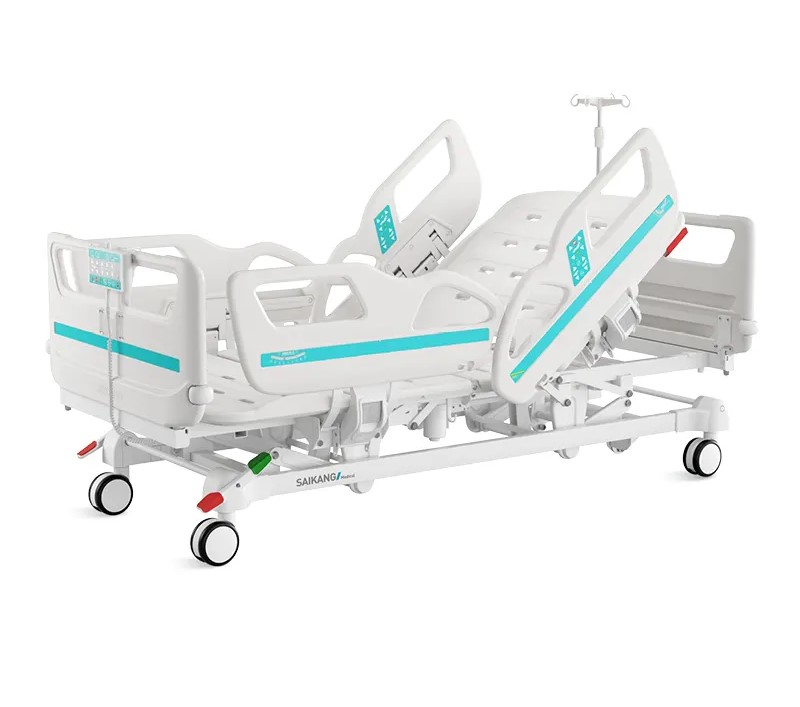 V8v5c SAIKANG Movable Multifunction Adjustable Electric Patient Nursing Hospital Bed