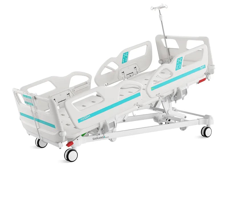 V8v5c SAIKANG Movable Multifunction Adjustable Electric Patient Nursing Hospital Bed