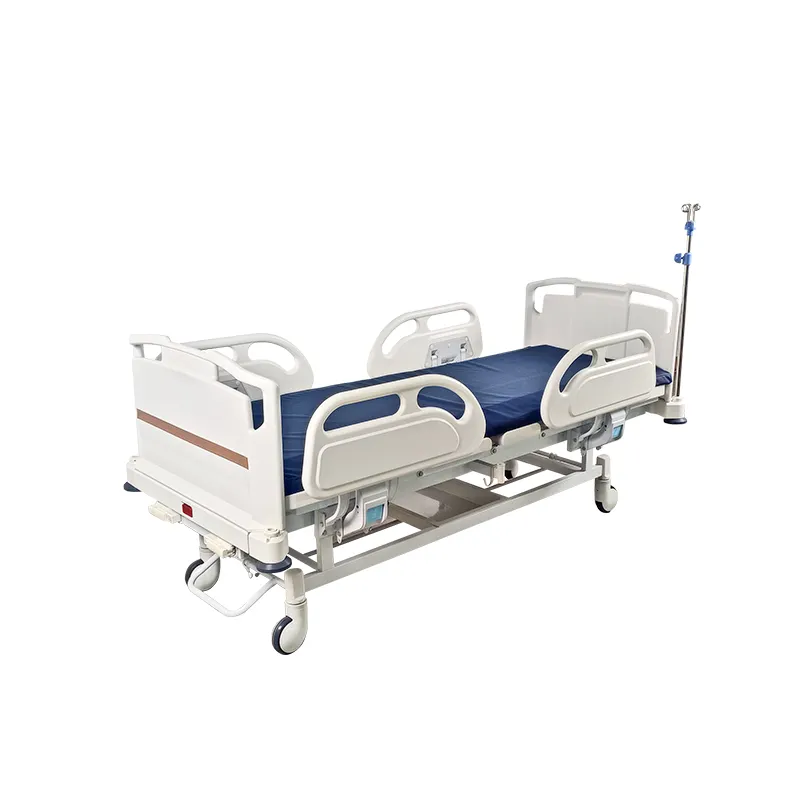 Hot Sales Abs Bed Head Home Care Nursing Hospital Bed Two Crank Manual Hospital Bed For Clinic