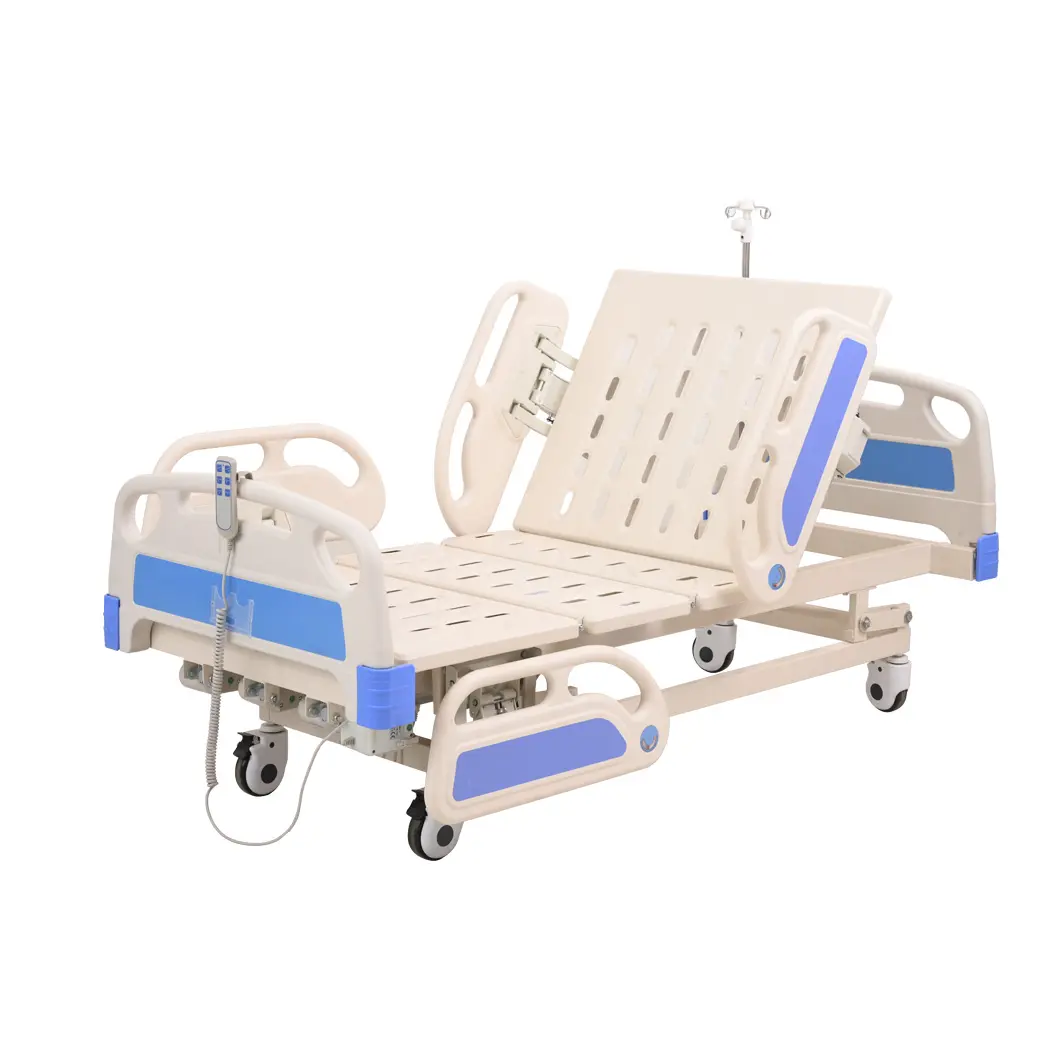 Clinic Hospital 5-Function Electric ICU Medical Bed - Patient Nursing Hospital Furniture