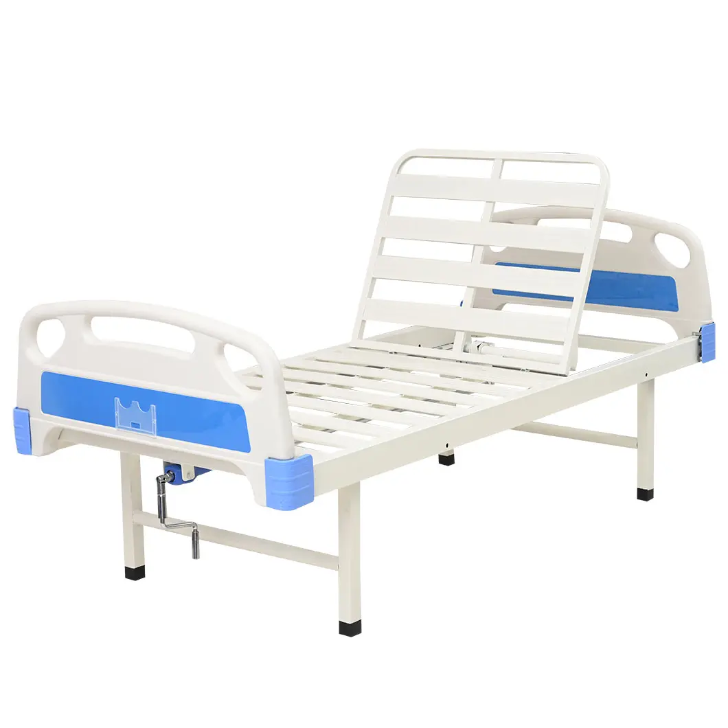 Wholesale High Quality Manual Single 1 Crank One Function Nursing Medical Bed