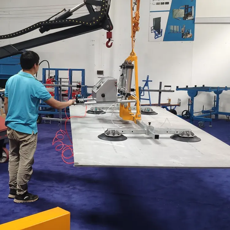 Belino Vacuum Lifter for Stone Slab and Glass Handling in Building Material Shops