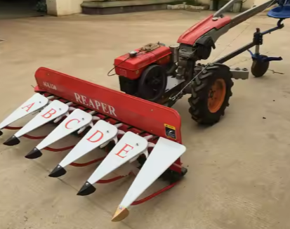 Harvester Attachment for walk behind tractor