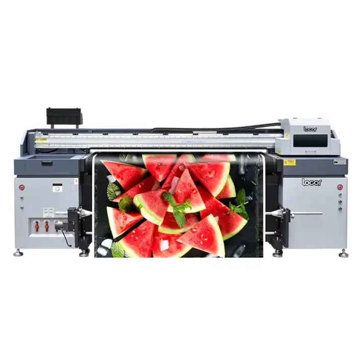 Mimage 1.8m 3-6pcs i3200 heads wide format UV hybrid Printer wallpaper Leather Rexine printing machine