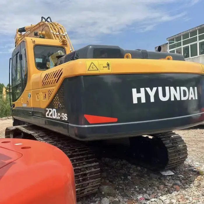 Hyundai 220 Heavy Construction Equipment – Used Excavator for Sale