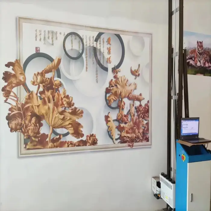 3D Wall Printing Machine – Vertical Printer for Wood, Metal, Concrete, Glass, and Ceramic