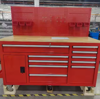 Mechanical workshop tools roller cabinet tool chest trolley