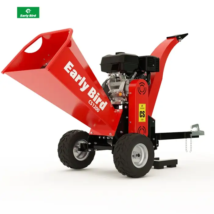 Early Bird-1200   Gasoline Engine  Wood Chipper Garden Shredder Tree Branch Shredder