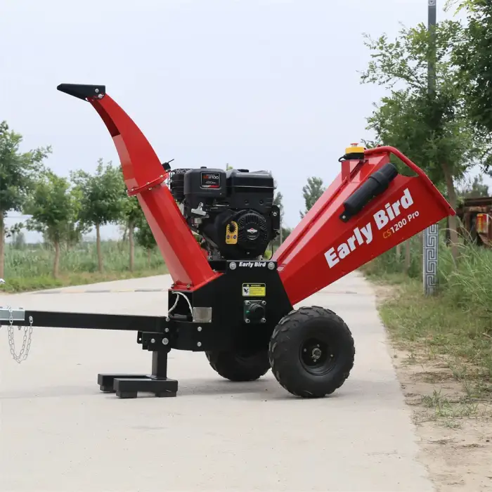 Early Bird-1200   Gasoline Engine  Wood Chipper Garden Shredder Tree Branch Shredder