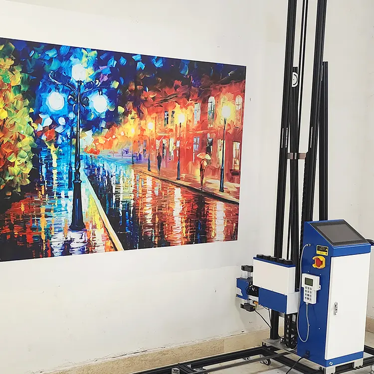 Direct to Concrete Inkjet Printer 3D Printing Machine for House Mural Wall Spray Painting