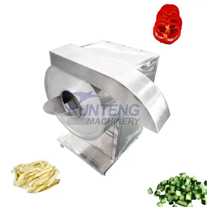 KTP-70 Stainless steel automatic giant leaf vegetable potato slicer machine banana chips making mango atchar cutting machine price