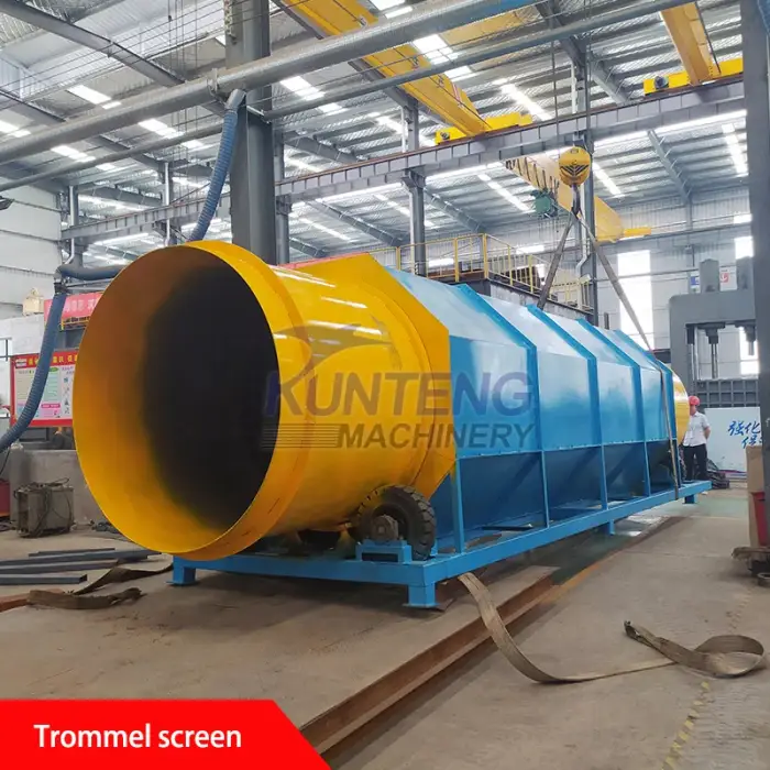 Large urban garbage sorting equipment municipal recycling garbage line garbage processing machine