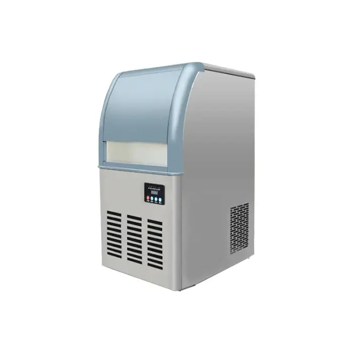 Oceanpower Commercial Ice Maker Machine Counter ice Making Machine Freestanding Ice Maker