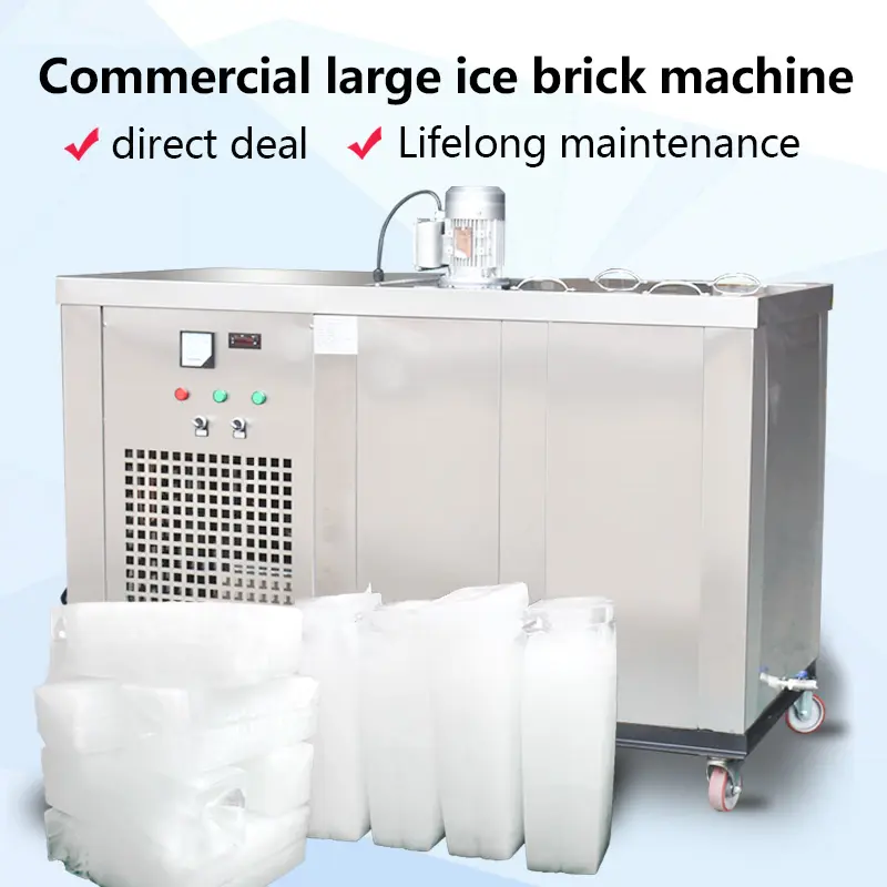 KLS-1T 1000KG Block Ice Machine Refrigeration Equipment of High Capacity