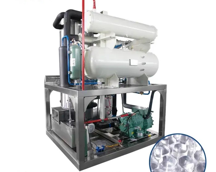 CBFI Automatic Tube Ice Making Machine - 1 to 30 Tons Industrial Ice Maker for Cool Drinks