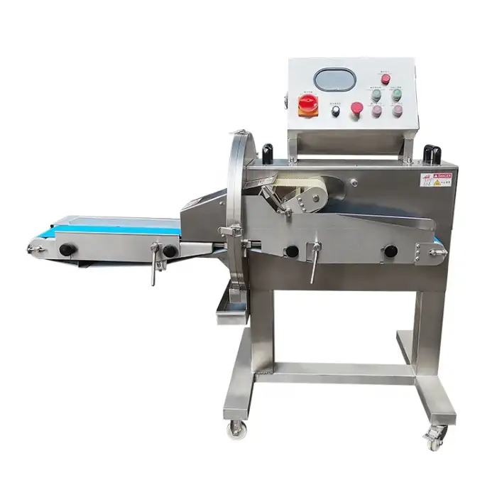 Cooked Meat Slicing Machine Electric Biltong Cutter Meat Cutting Slicer Automatic Ham Slicing Machine