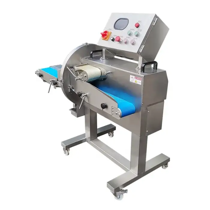 Cooked Meat Slicing Machine Electric Biltong Cutter Meat Cutting Slicer Automatic Ham Slicing Machine