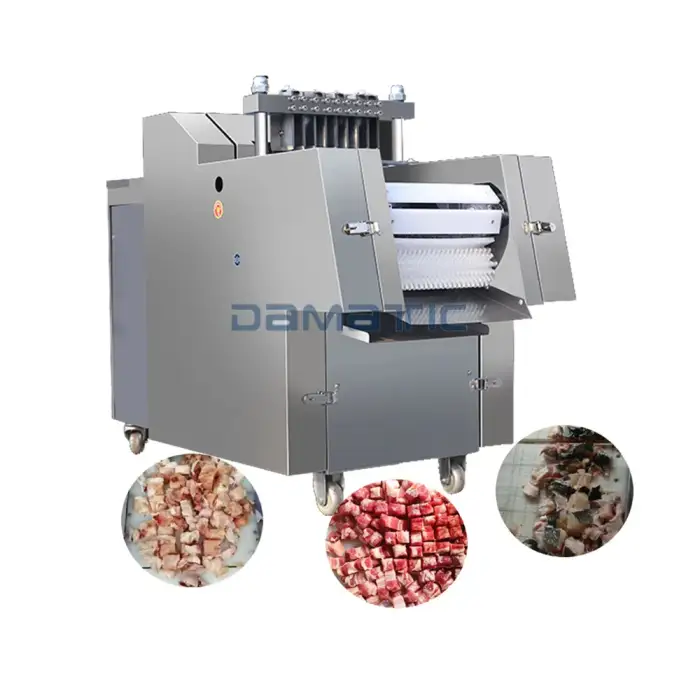 Biltong Slicing Machine Butchery Dried Home Electric Meat Slice Cut Bone Slicer Slicing Dicing Machine Meat Cutter With Conveyor