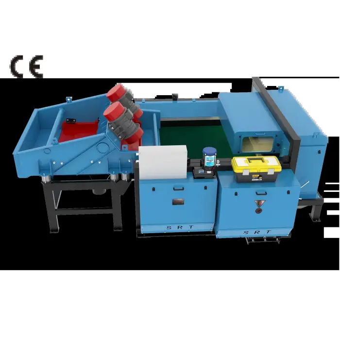 Waste Aluminum Plastic recycling Machine For Glass Scraps Non Ferrous Metal waste sorting machine