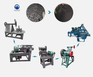 High Performance Old Tyre Reclaimed Rubber Production Machine Rubber Powder Production Equipment Tire Recycling Line