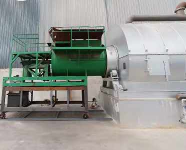 CE certificate pyrolysis machine waste plastic 5ton pyrolysis automatic tire production line