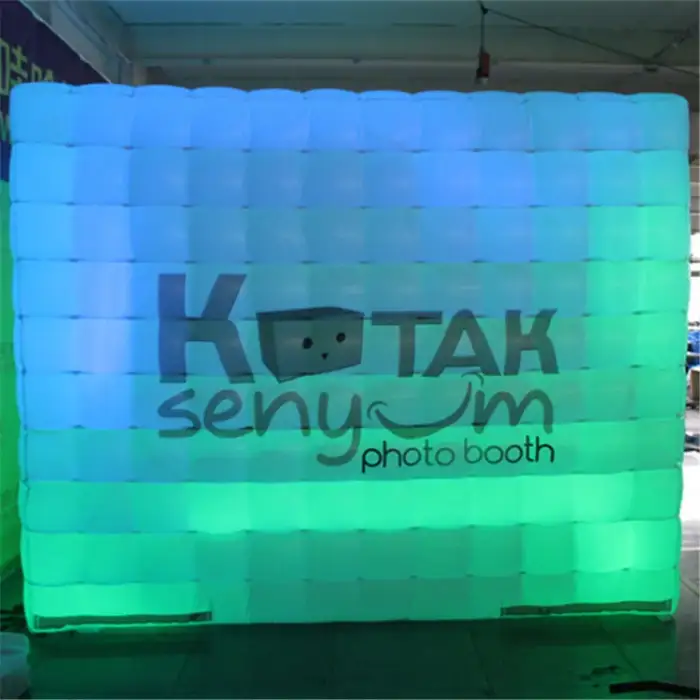 Wedding Deco Inflatable Lighting Photo Booth Tent &amp; LED Inflatable Photobooth