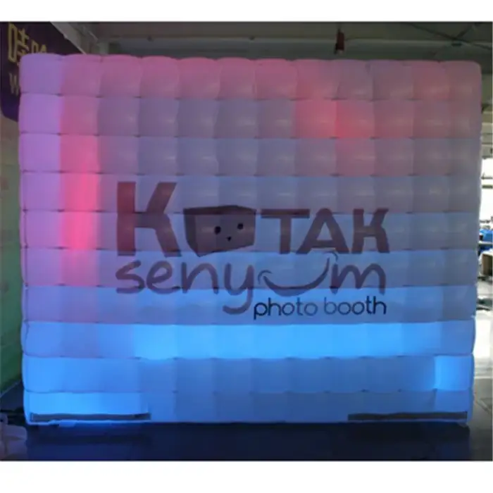 Wedding Deco Inflatable Lighting Photo Booth Tent &amp; LED Inflatable Photobooth