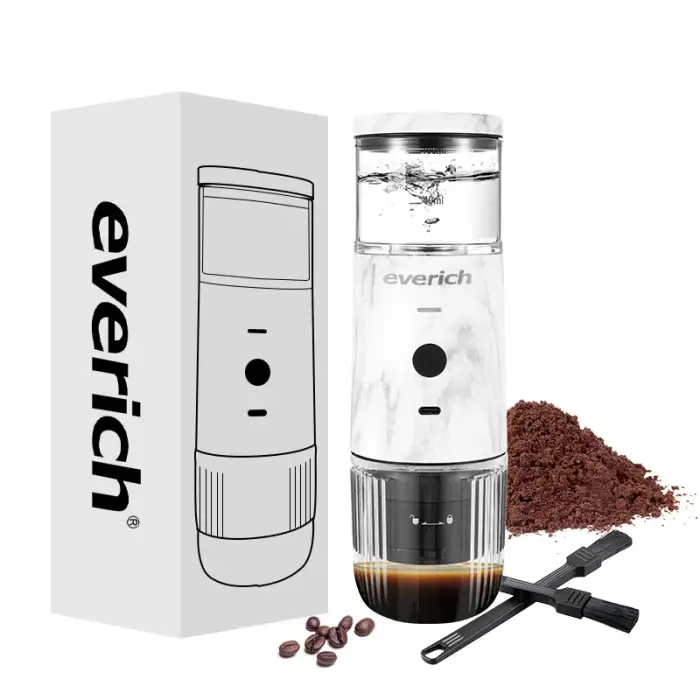 Automatic USB Travel Coffee Maker – Portable Drip Capsule Espresso Machine for Car