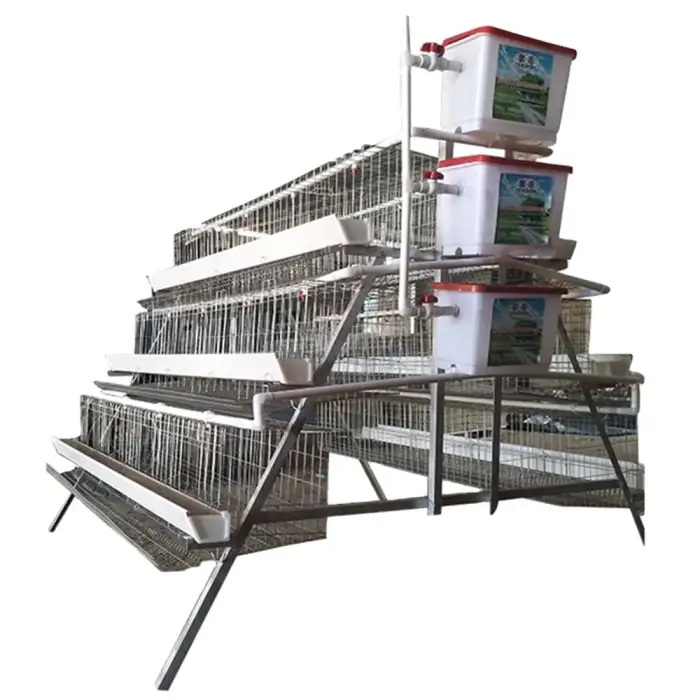 Wholesale  chicken packaging poulailler layer chicken coop cage