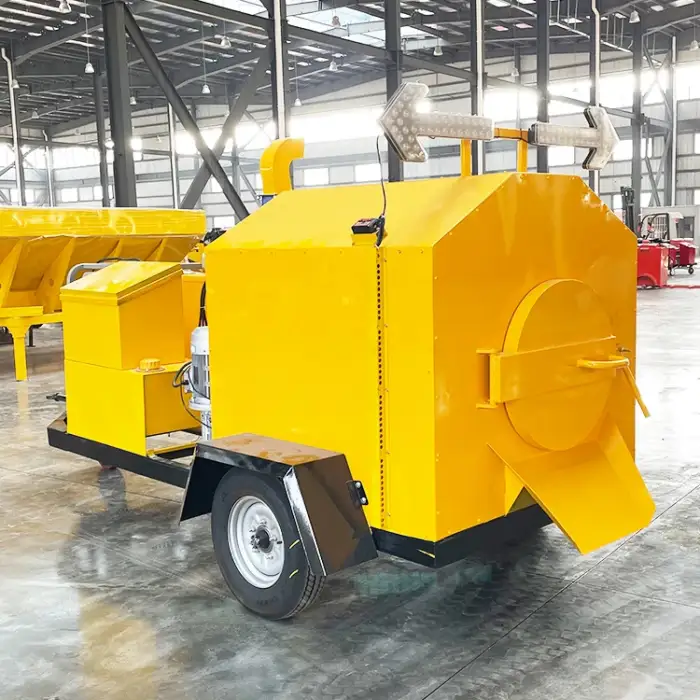 Road Construction Automatic Asphalt Paver Wheel Concrete Road Paving Pavement Pothole Repair Asphalt Mixer Machine