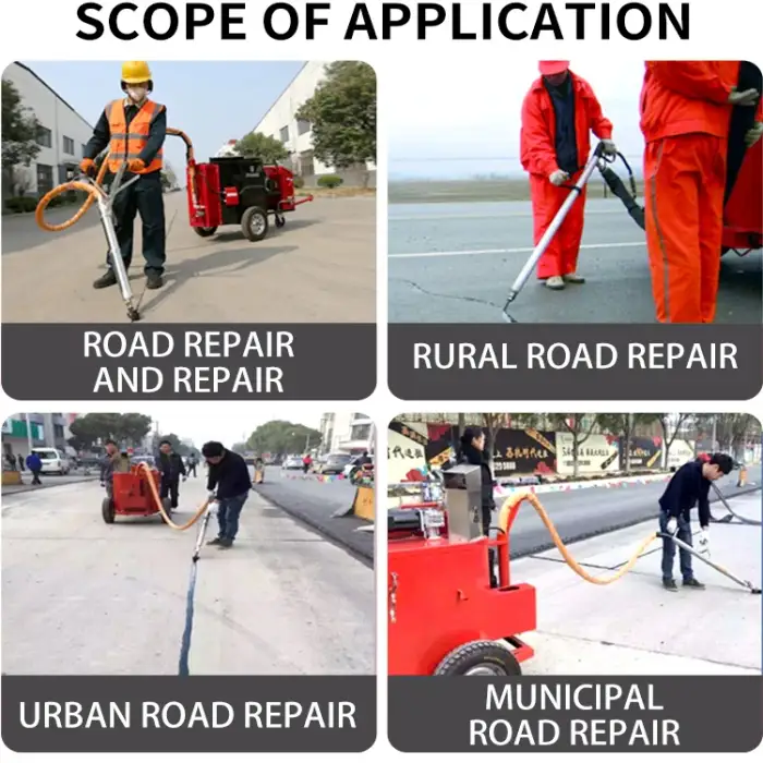 Asphalt Pothole Repair Road Sealing Machine