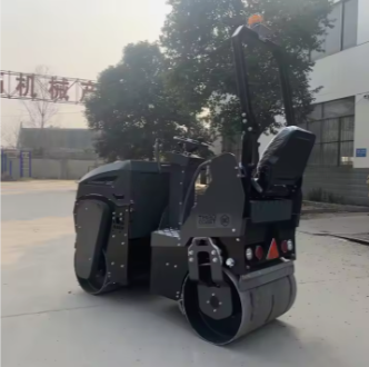 1 ton 2 ton 3 ton driving type double drum diesel gasoline road roller road compaction road repair engineering machinery