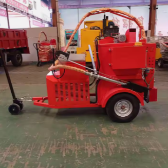 Road Asphalt Grouting Machine Municipal Road Repair Hand-Push Caulking Machine Ground Highway Maintenance