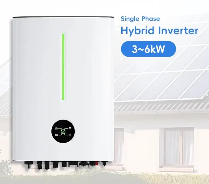 Home Solar Hybrid Inverter: 3KW, 3.68KW, 5KW, 6KW with Dual MPPT – On &amp; Off-Grid